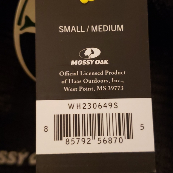 🐳 NWT MOSSY OAK FITTED HAT MEN'S MESH BACK CAMO - Picture 5 of 5